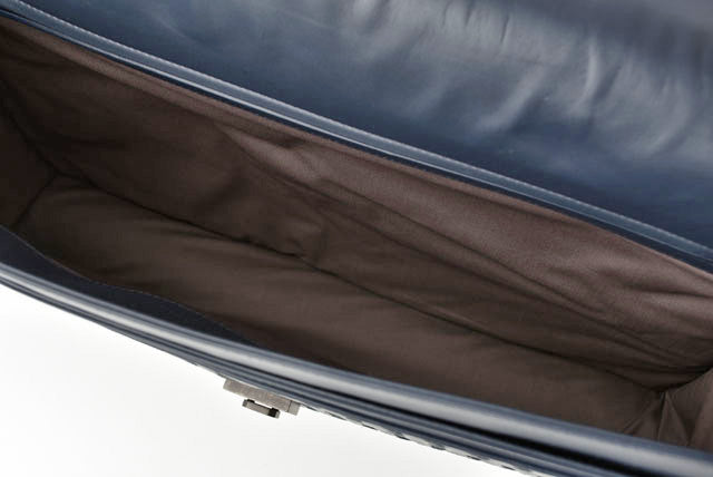 Bottega Veneta Leather Business Bag/Briefcase Navy