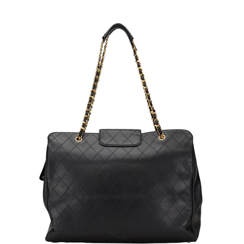 Chanel Lambskin Bicolore Coco Mark Supermodel Chain Tote Bag
