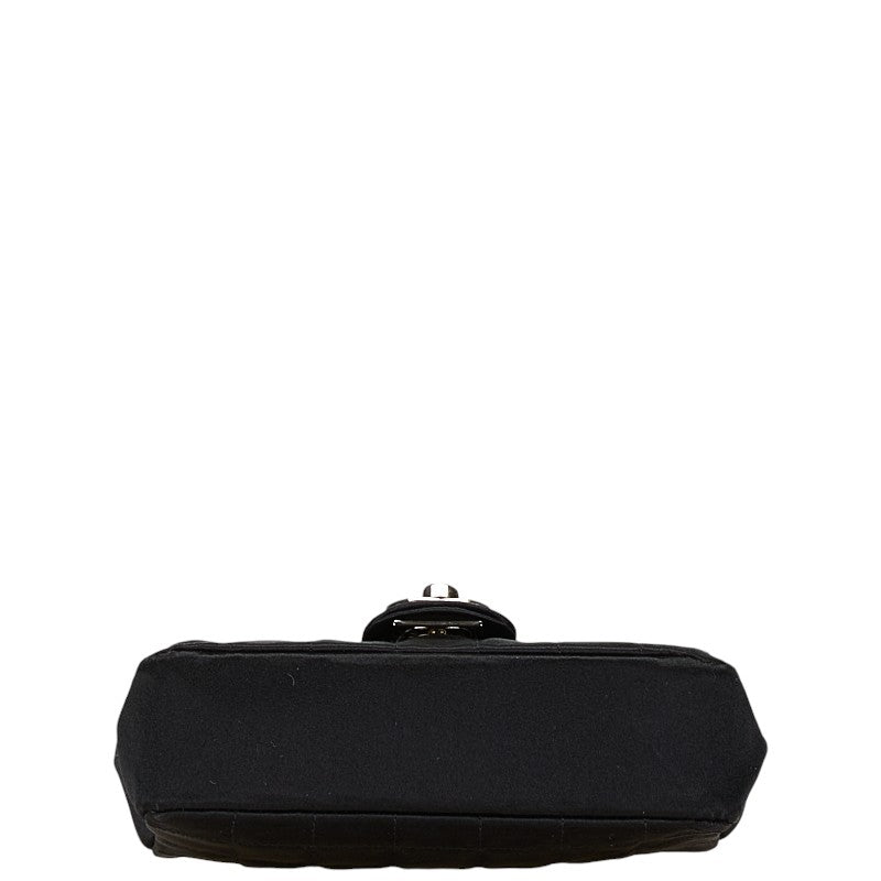 Chanel Satin Leather Chocobar Coco Mark Mirror Lip Mini Chain Shoulder Bag