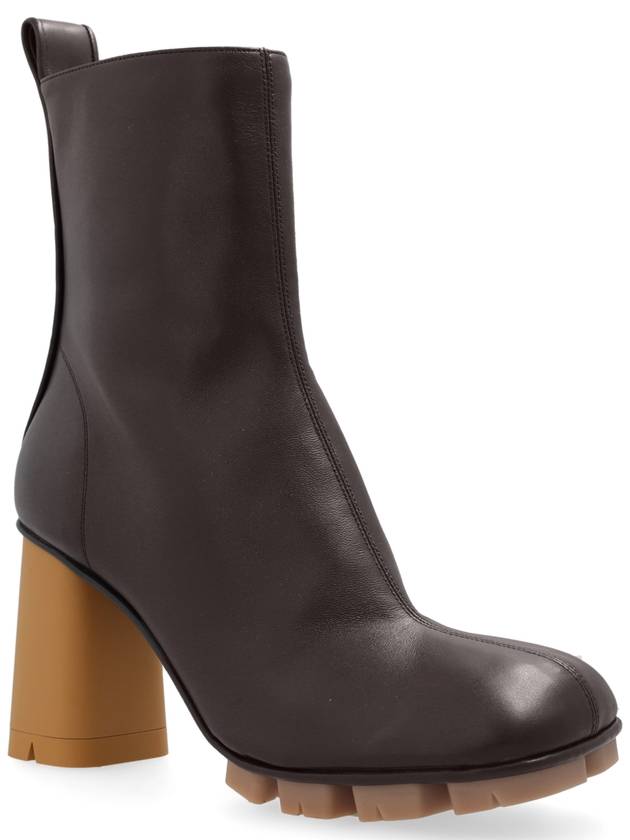 Bottega Veneta Bottega Veneta Heeled Ankle Boots Shore, Women's, Brown