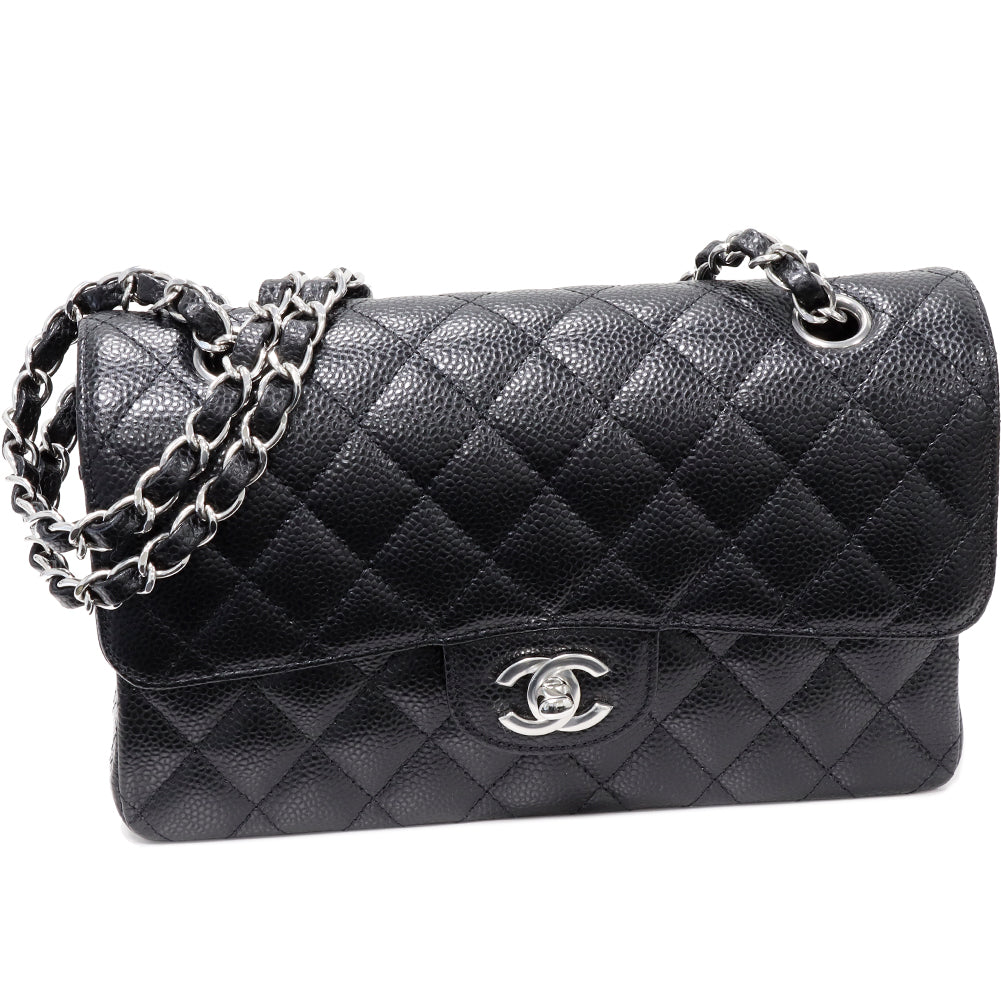 Chanel Grain Calfskin Matelasse 23 Classic Small Handbag A01113