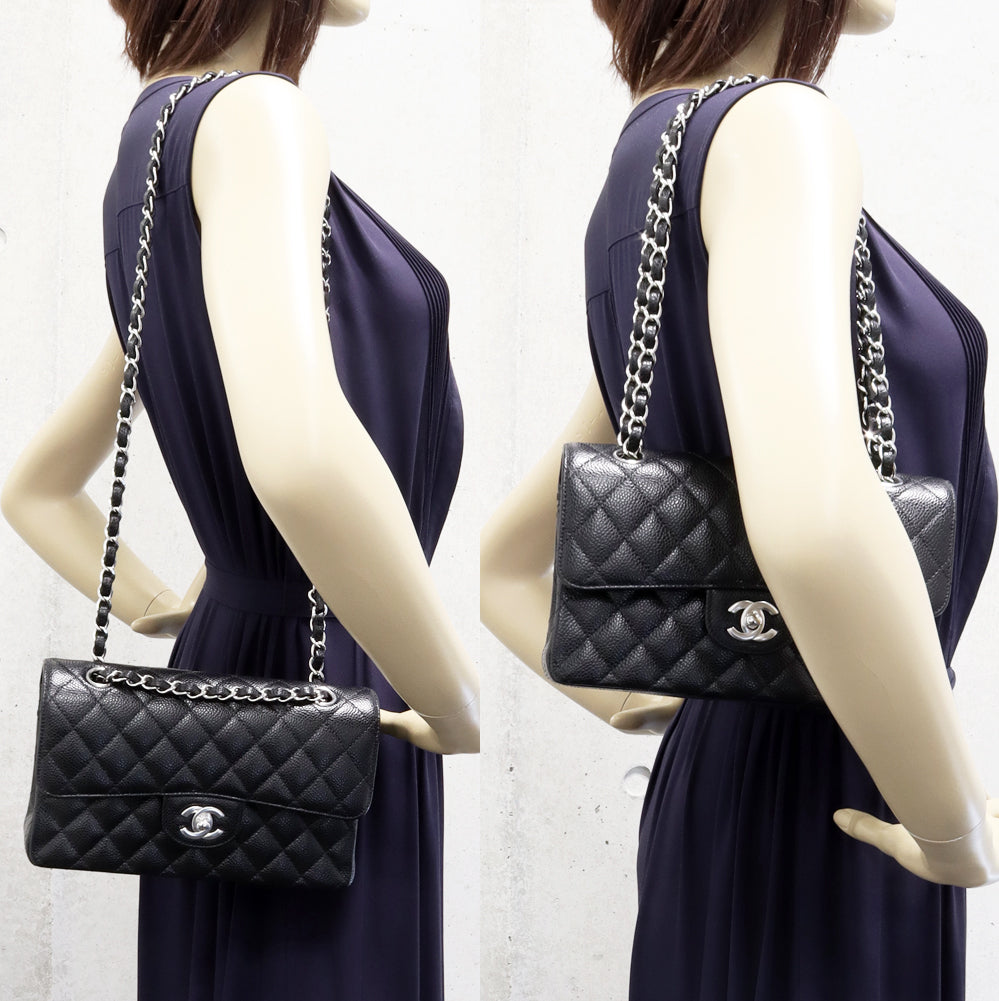 Chanel Grain Calfskin Matelasse 23 Classic Small Handbag A01113