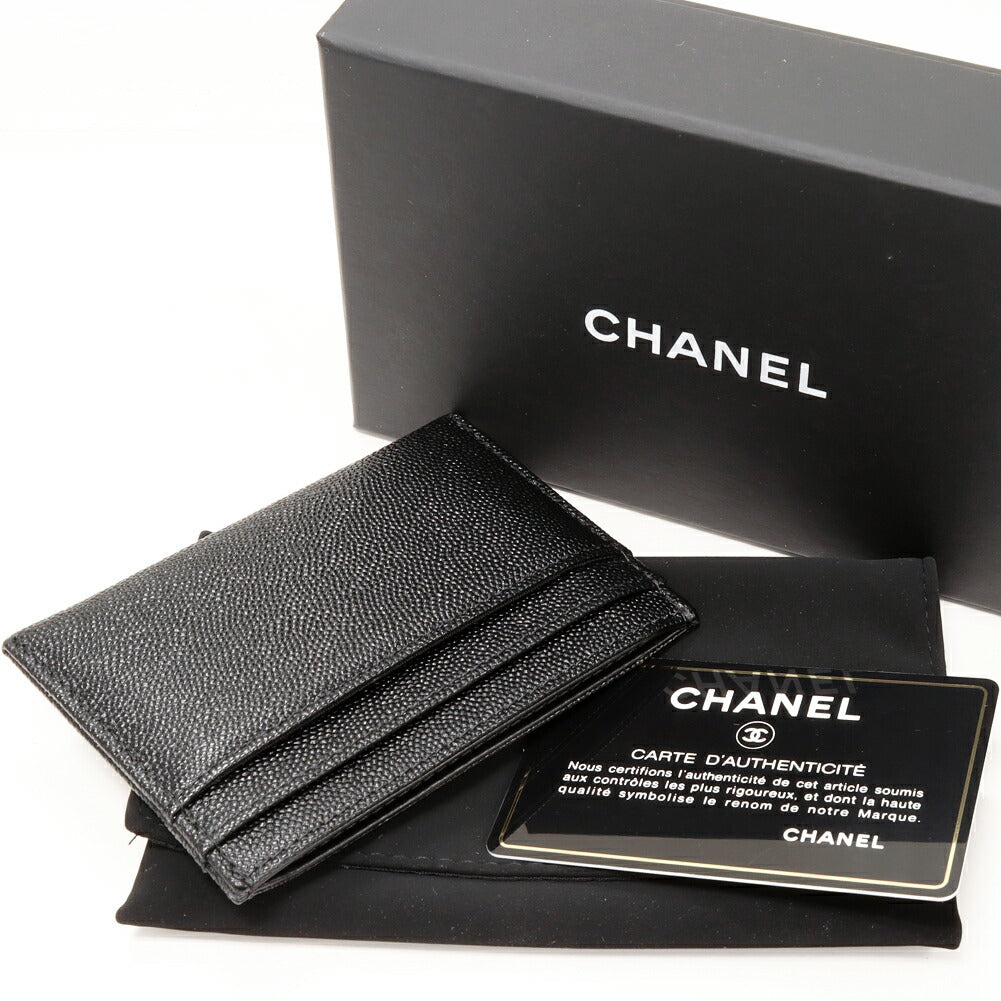 Chanel Caviar Skin Card Case