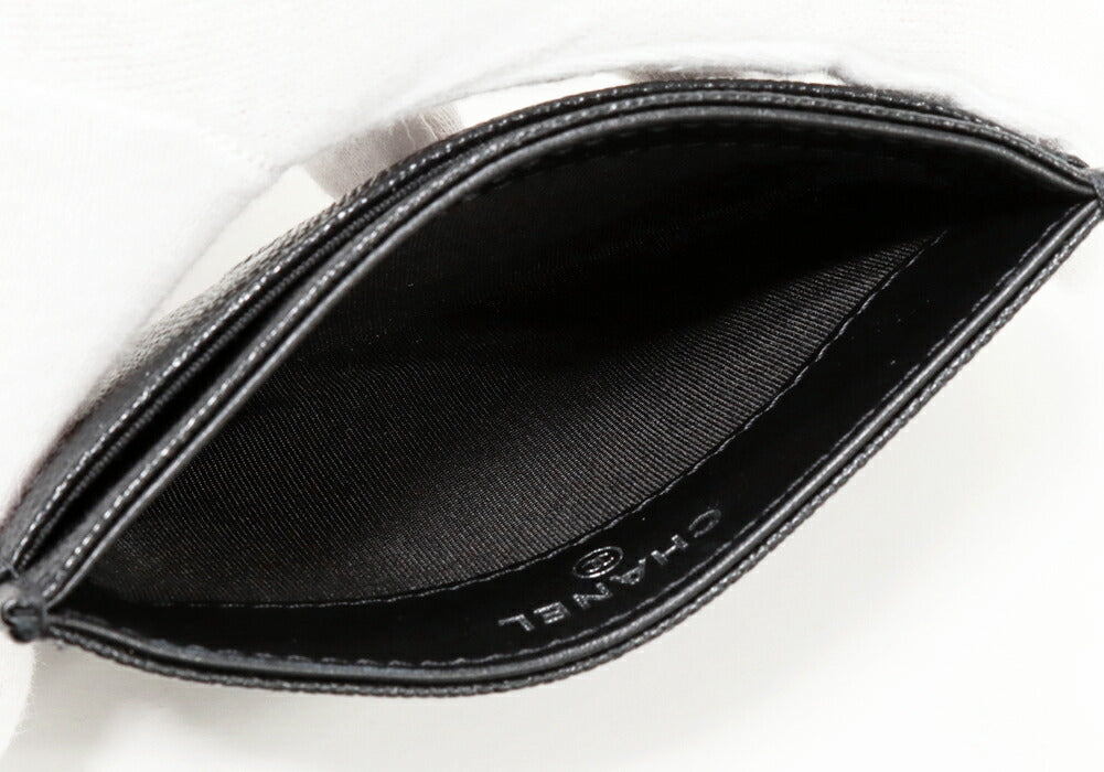 Chanel Caviar Skin Card Case