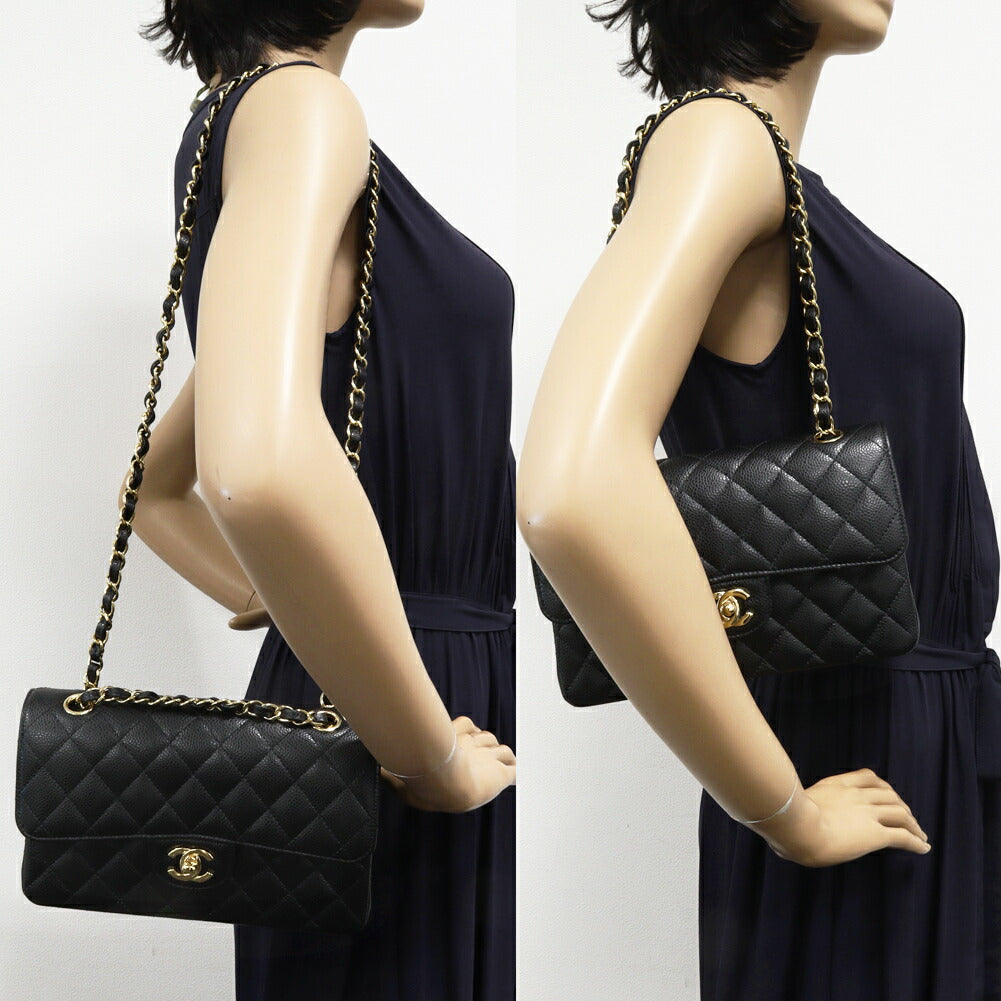 Chanel Matelasse 23 Classic Small Handbag Black