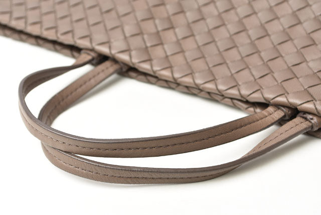 Bottega Veneta Nappa 2way Tote/Shoulder Bag Intrecciato Charcoal Gray