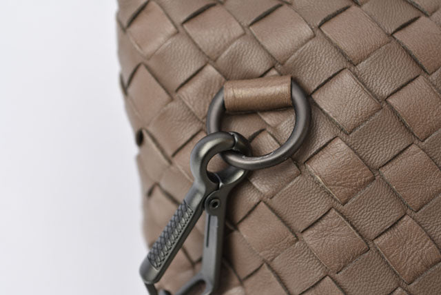 Bottega Veneta Nappa 2way Tote/Shoulder Bag Intrecciato Charcoal Gray