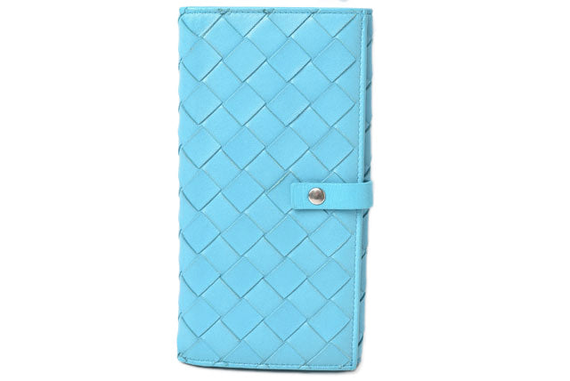 Bottega Veneta Nappa/Shiny Calf Long Wallet 608072