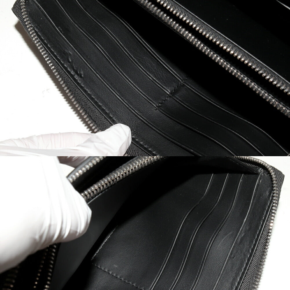 Bottega Veneta Maxi Intrecciato Zip Wallet