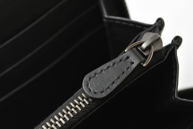 Bottega Veneta Leather Long Wallet Black