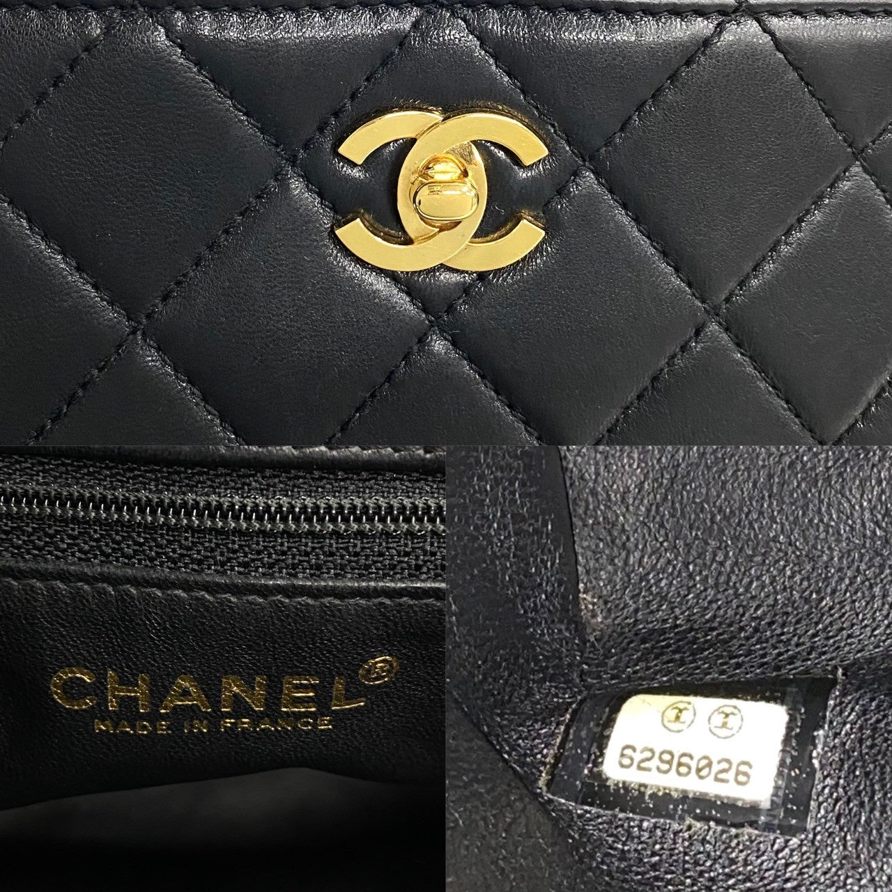 Chanel COCO Matelasse Chain Tote Bag Leather Tote Bag 705-5