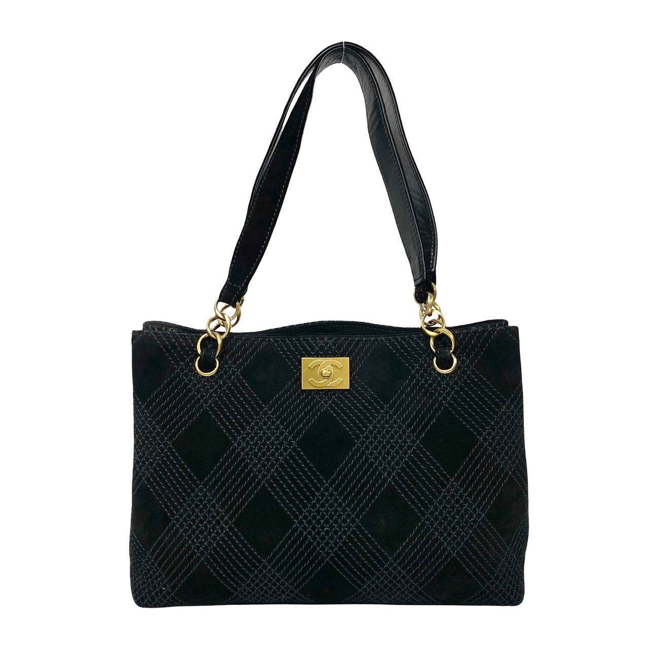 Chanel CC Wild Stitch Tote Bag  Canvas Tote Bag