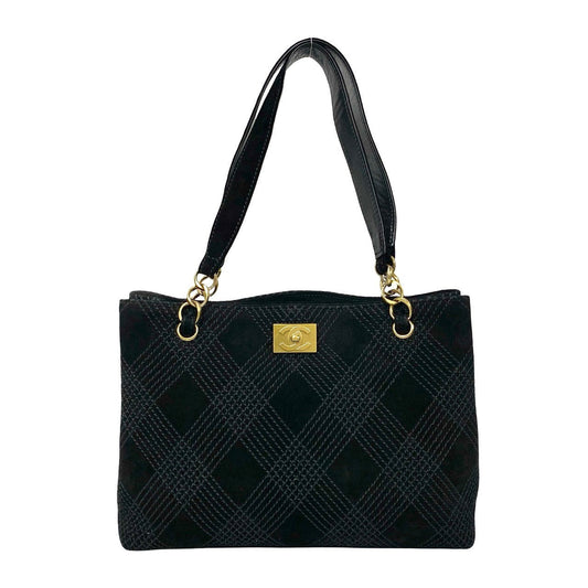 Chanel CC Wild Stitch Tote Bag  Canvas Tote Bag