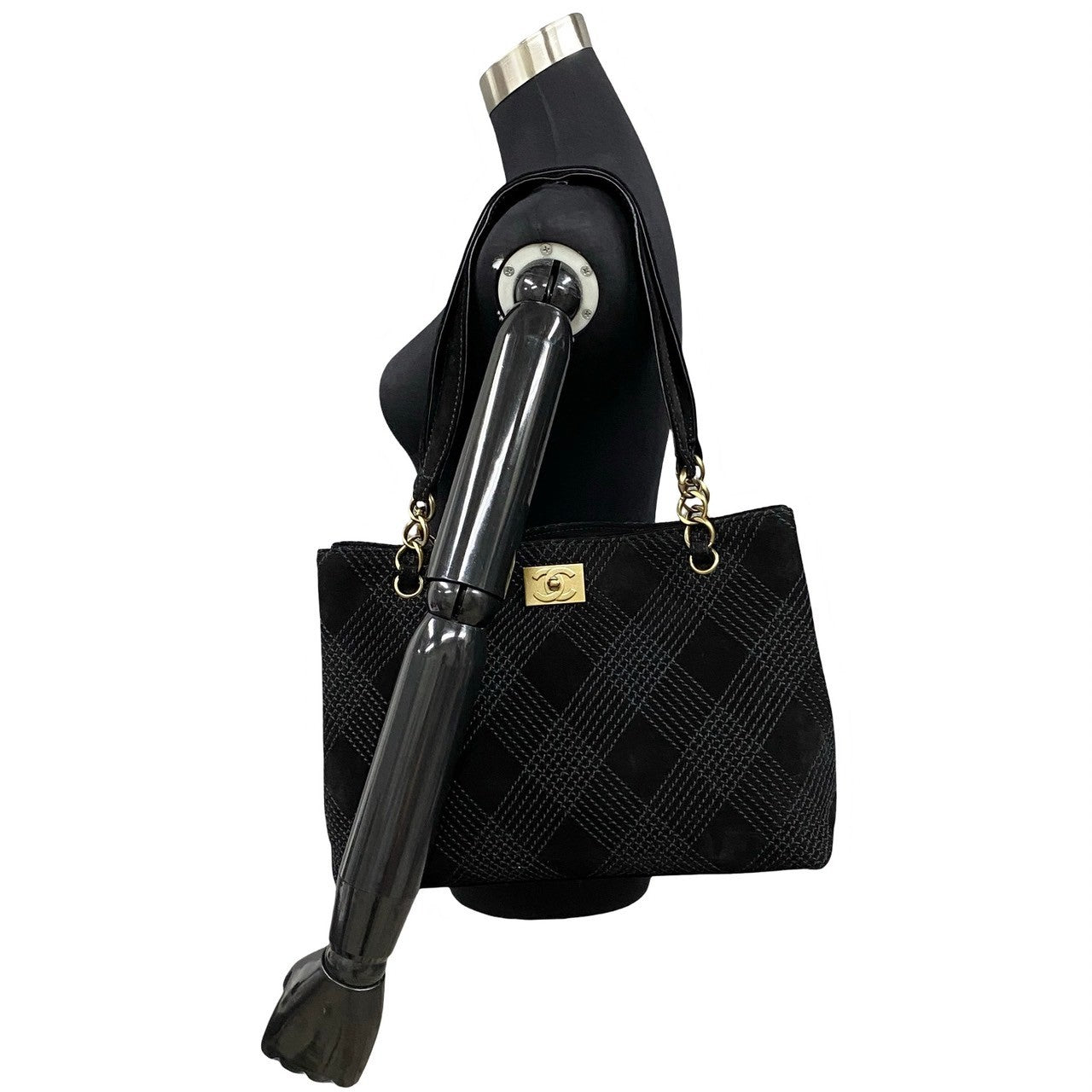 Chanel CC Wild Stitch Tote Bag  Canvas Tote Bag