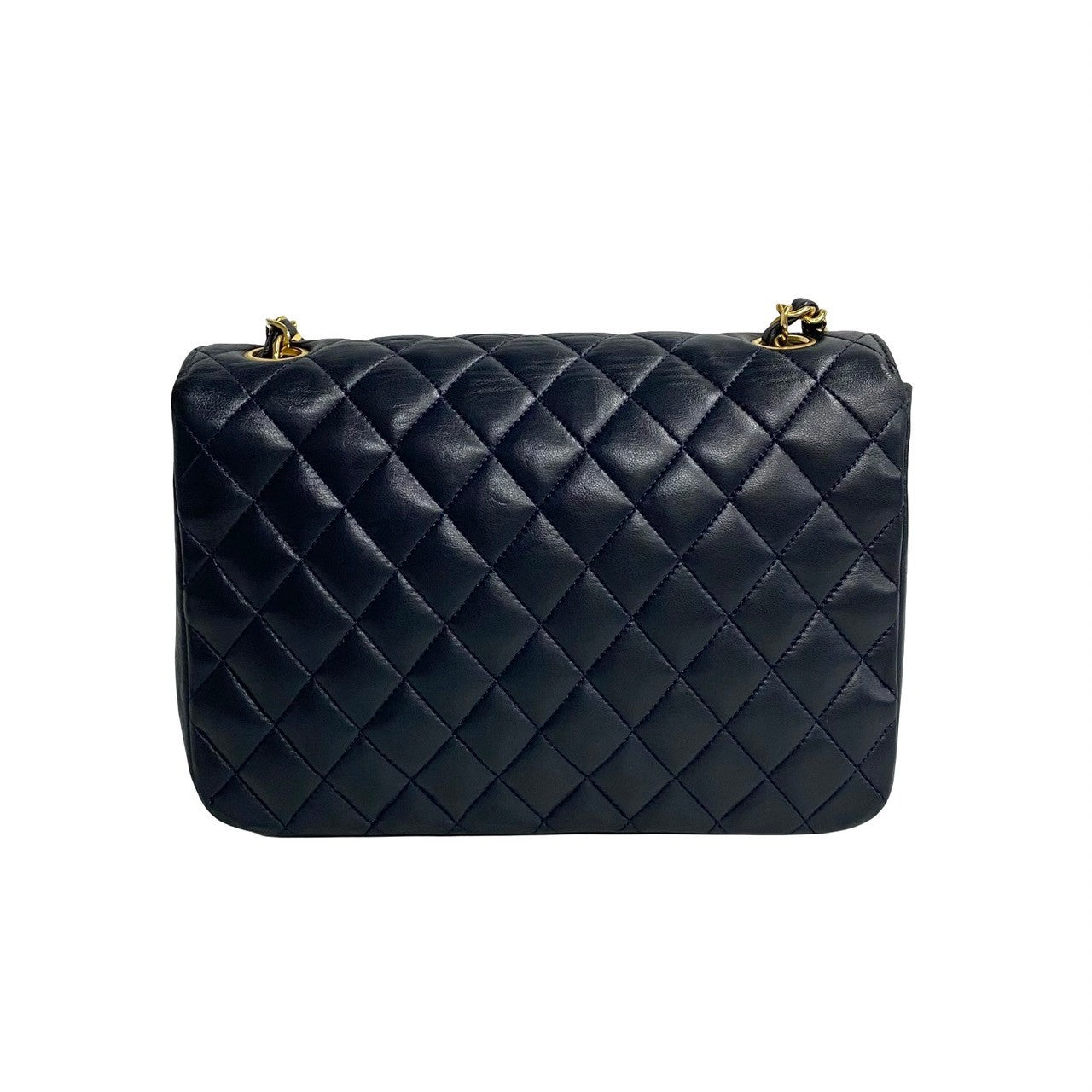 Chanel CC Half Moon Flap Crossbody Bag  Leather Crossbody Bag