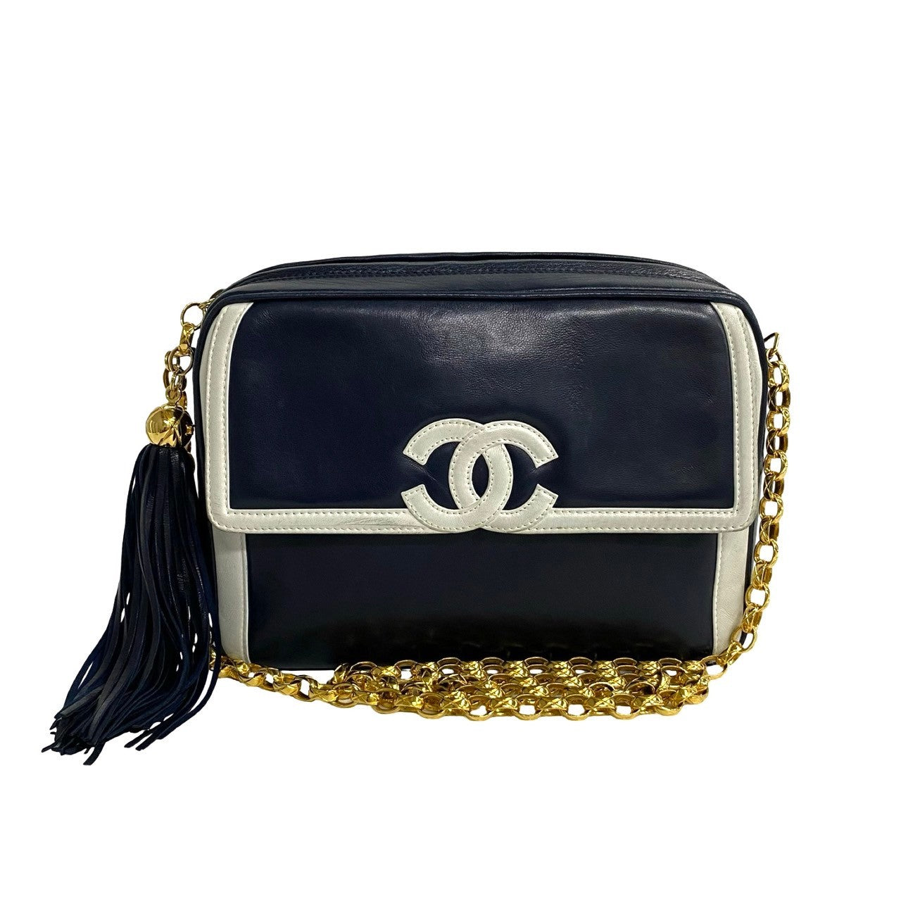 Chanel CC Flap Camera Bag Leather Crossbody Bag