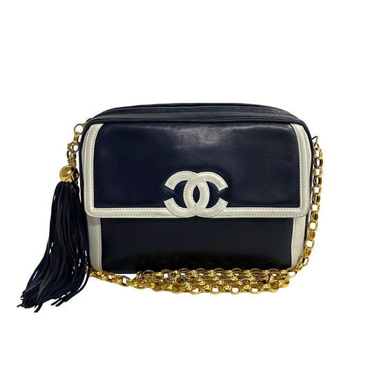 Chanel CC Flap Camera Bag Leather Crossbody Bag