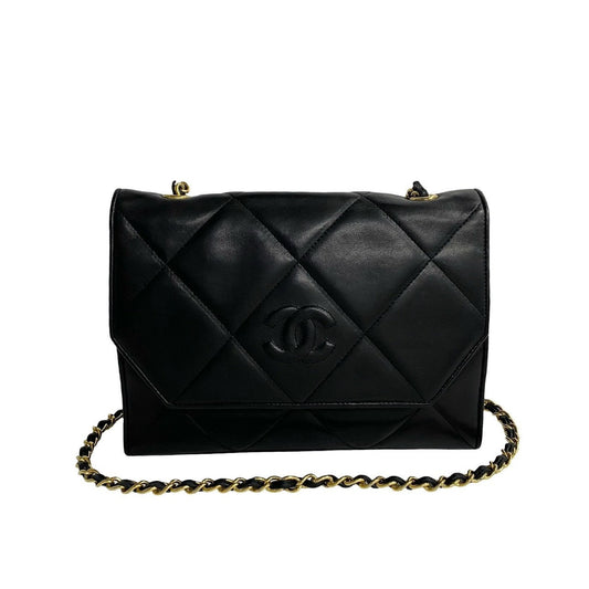 Chanel CC Matelasse Chain Crossbody Bag  Leather Crossbody Bag