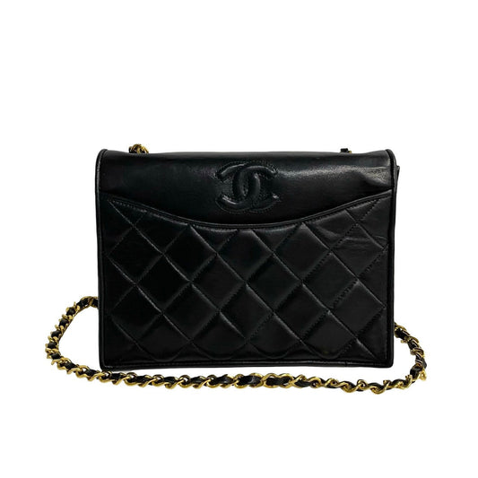 Chanel CC Full Flap Crossbody Bag  Leather Crossbody Bag