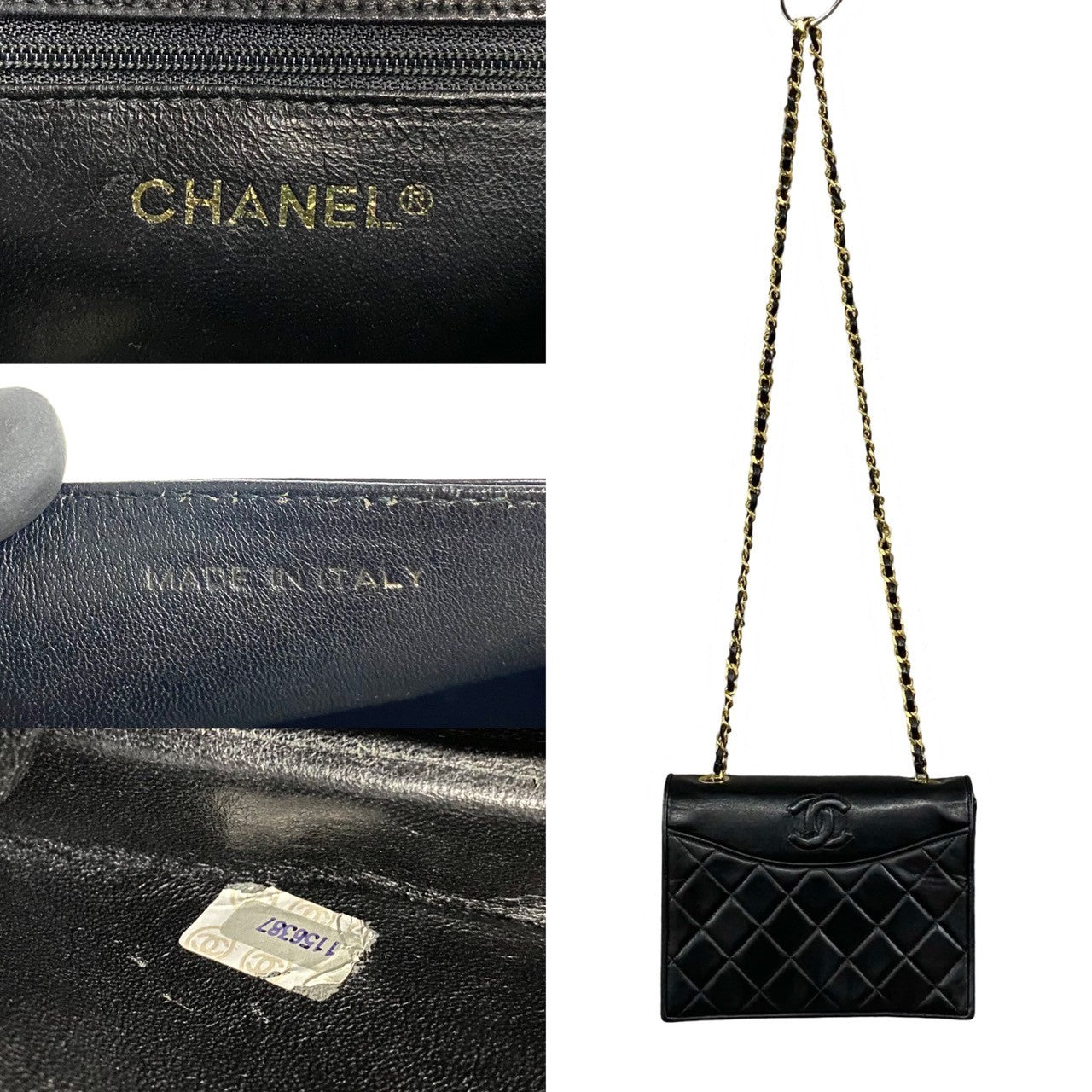 Chanel CC Full Flap Crossbody Bag  Leather Crossbody Bag