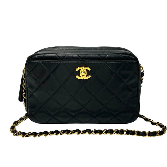 Chanel CC Matelasse Camera Bag  Leather Crossbody Bag in New Condition