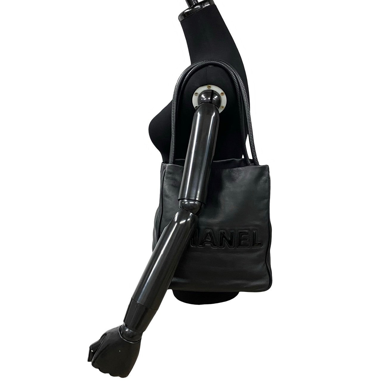 Chanel Leather Camellia Tote Bag Leather Tote Bag