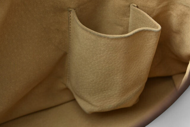 Bottega Veneta Leather Tote Bag Dark Brown