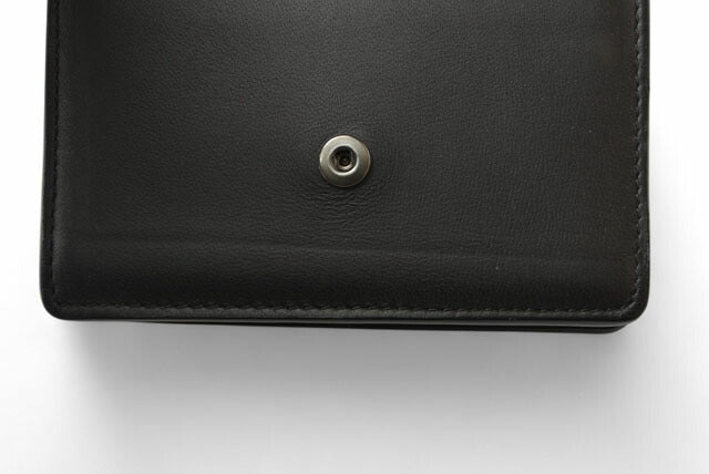 Bottega Veneta Leather Card/Coin Case Black