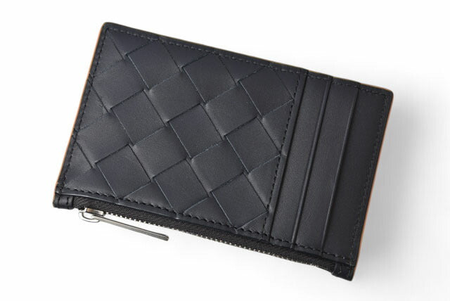 Bottega Veneta Leather Card Case Coin Wallet