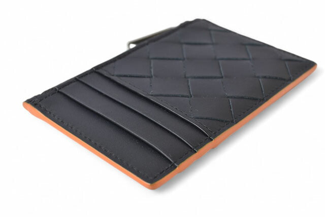 Bottega Veneta Leather Card Case Coin Wallet