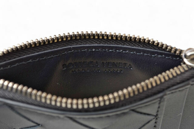 Bottega Veneta Leather Card Case Coin Wallet
