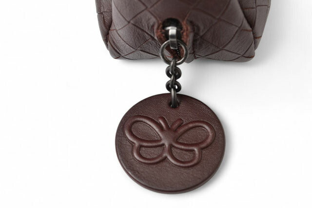 Bottega Veneta Leather Shoulder/Clutch Bag Intreccio Mirage