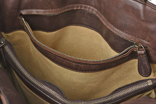 Bottega Veneta 2way Tote/Shoulder Bag Dark Brown