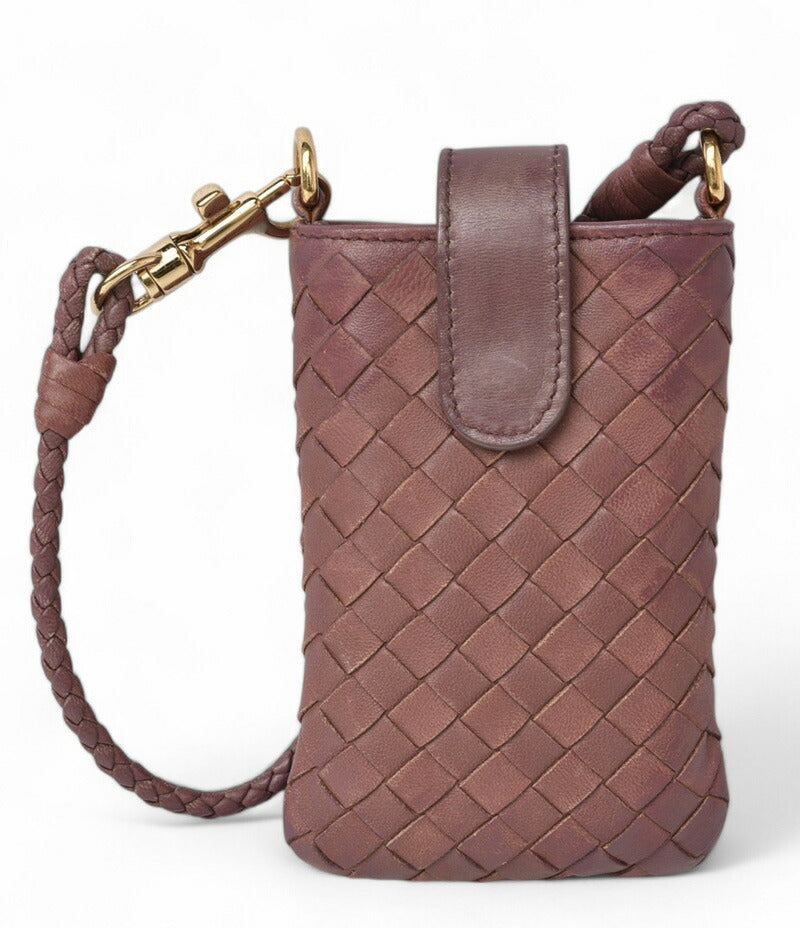 Bottega Veneta Nappa Phone Shoulder Bag