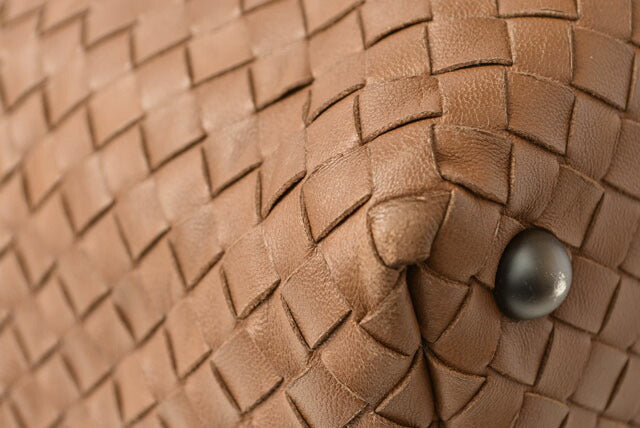 Bottega Veneta Leather Handbag Mini Boston
