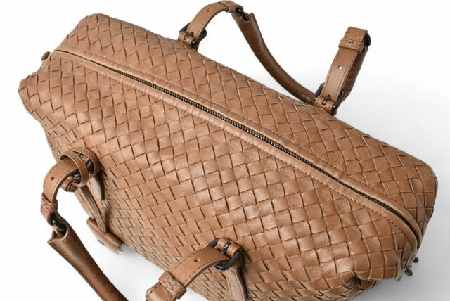 Bottega Veneta Leather Handbag Mini Boston