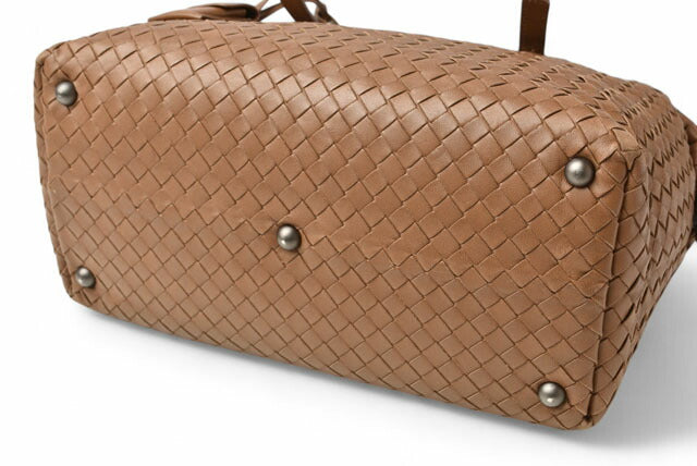 Bottega Veneta Leather Handbag Mini Boston