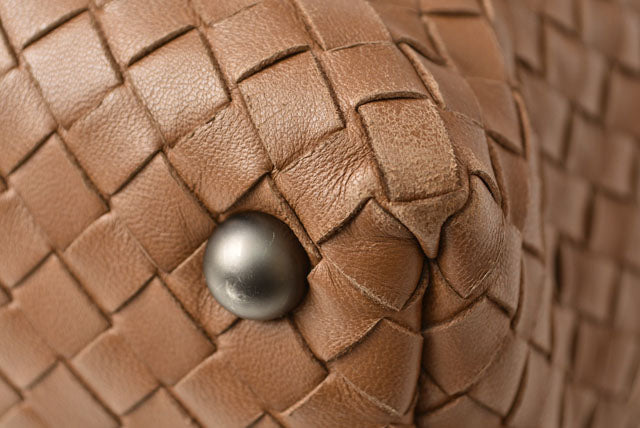 Bottega Veneta Leather Handbag Mini Boston