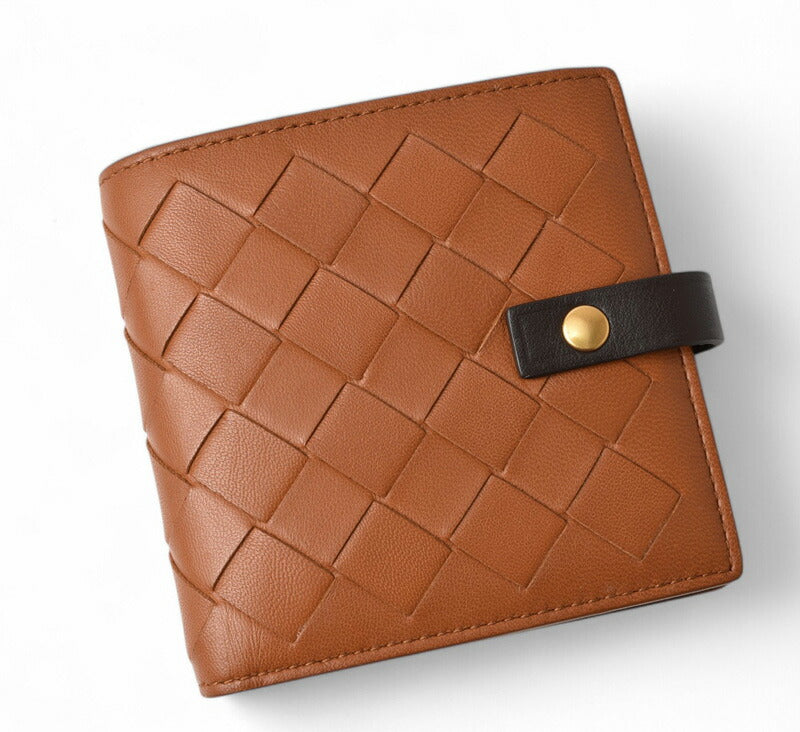 Bottega Veneta Leather Bifold Wallet 574055