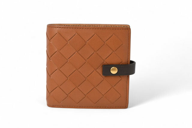 Bottega Veneta Leather Bifold Wallet 574055