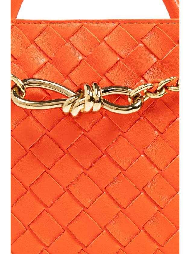 Bottega Veneta Bottega Veneta Shoulder Bag ‘Andiamo Small’, Women's, Orange