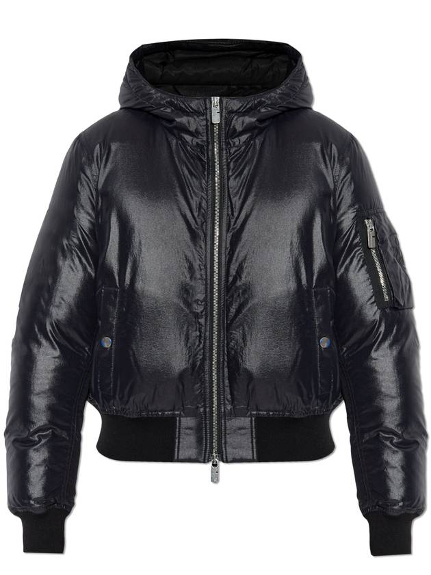 Burberry Burberry Hooded Down Jacket, Women's, Black