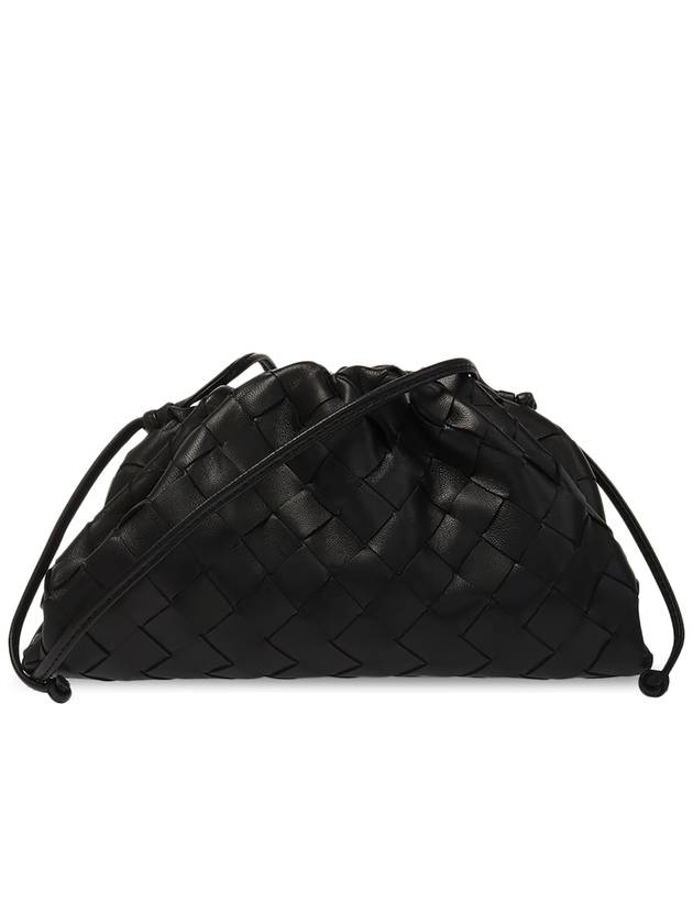 Bottega Veneta Intrecciato Mini Pouch Bag Black