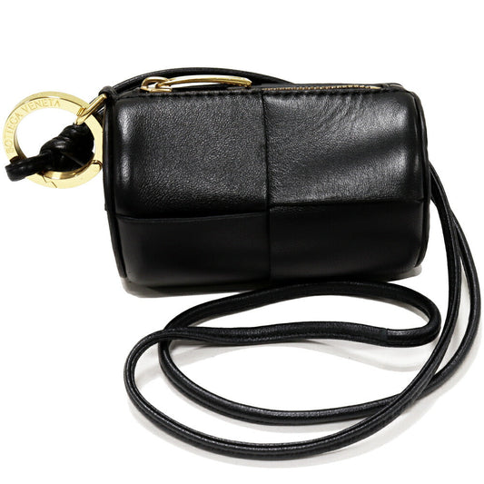 Bottega Veneta Calf AirPods Case Black