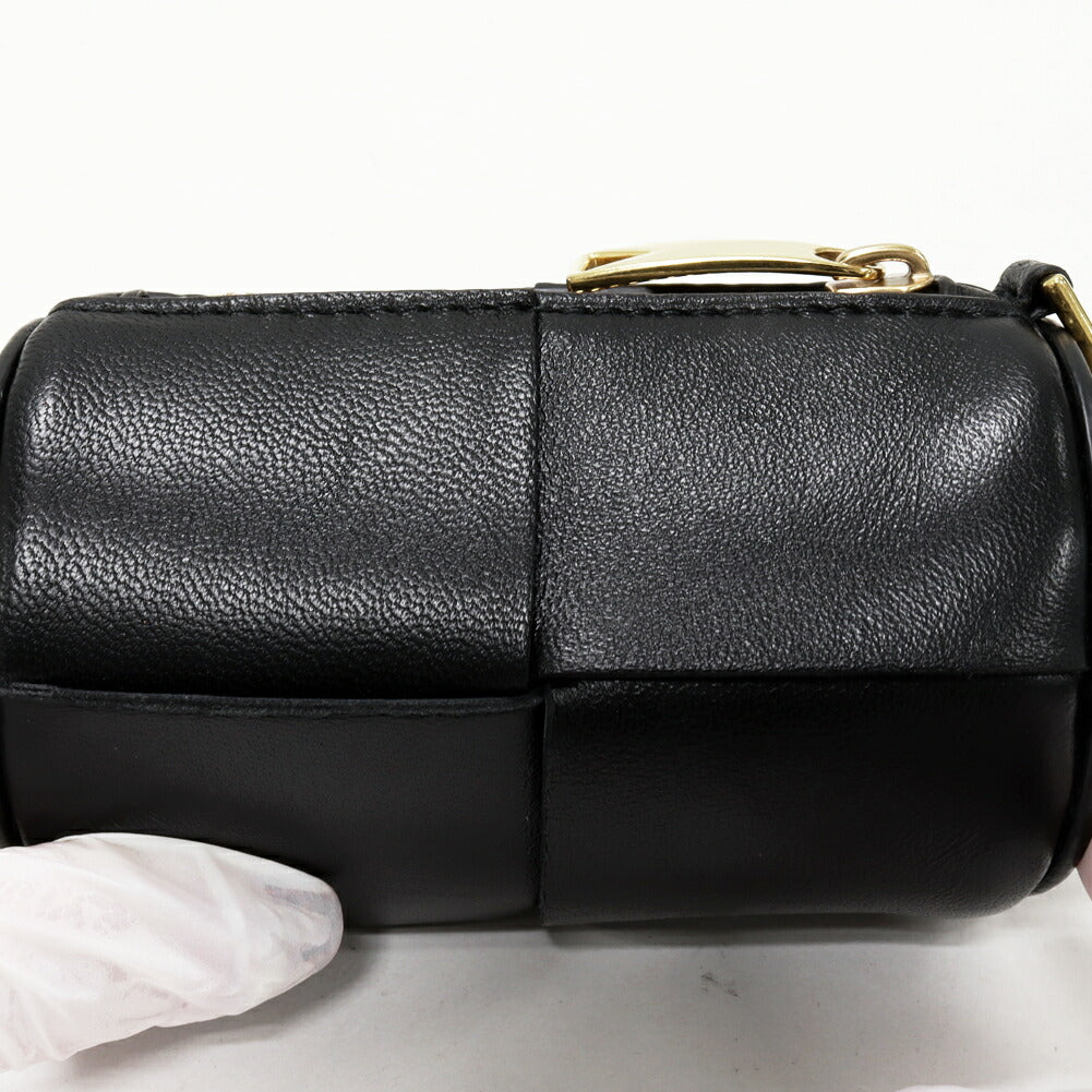 Bottega Veneta Calf AirPods Case Black