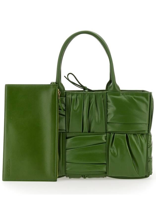 Bottega Veneta Arco Intrecciato Small Tote Bag Avocado