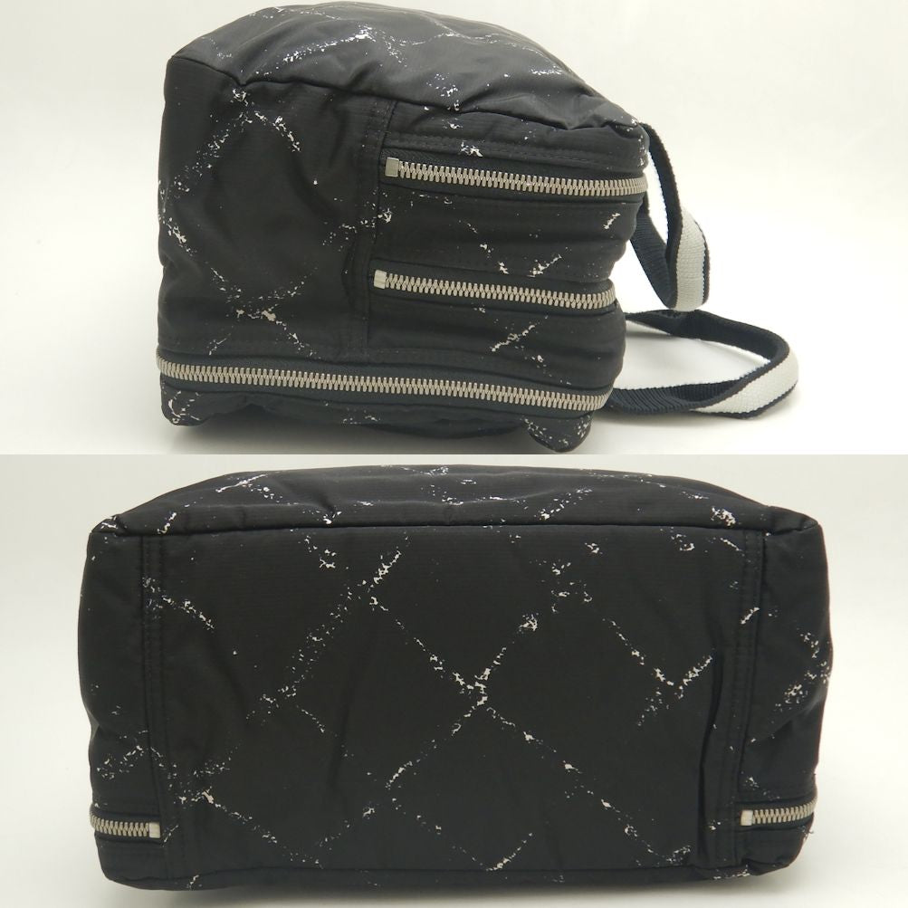 Chanel Nylon Mini Boston Bag Travel Line