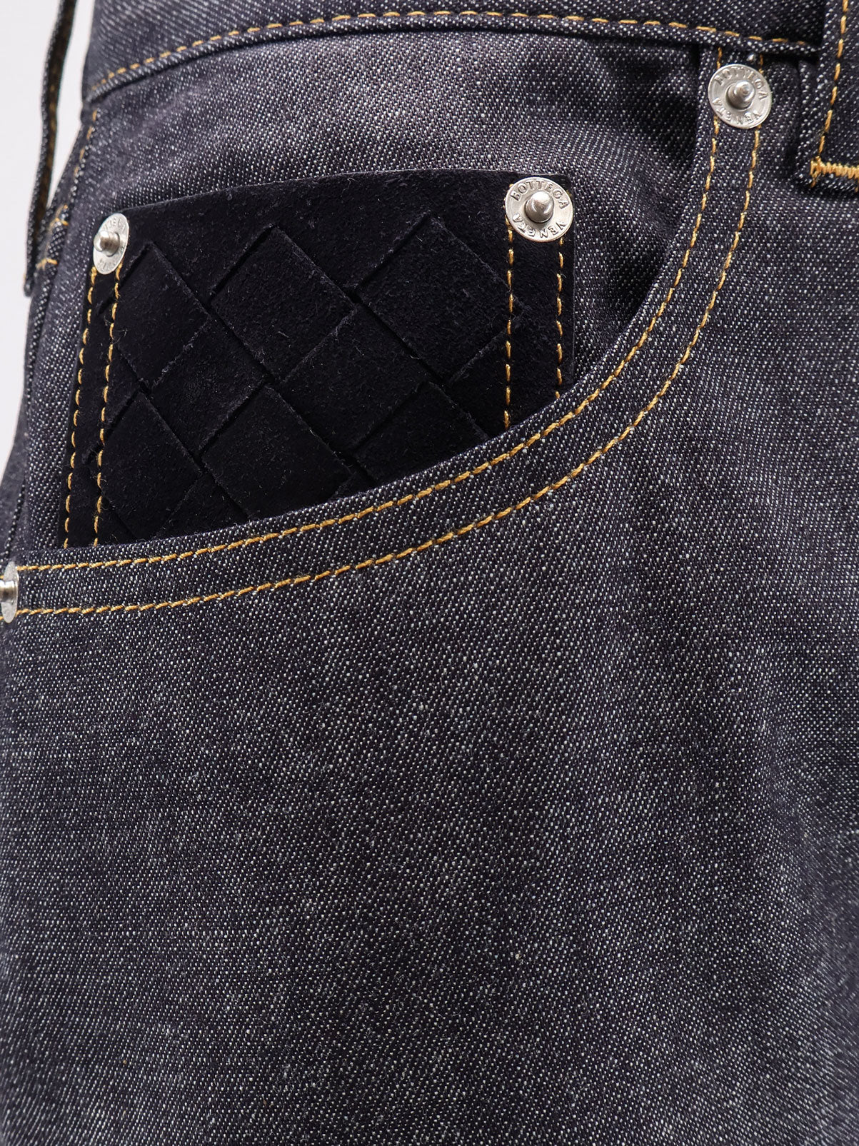 Bottega Veneta Women Turned Up Jeans With Straight Leg