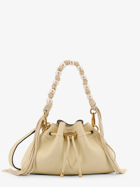 Jimmy Choo Women Cinch Small Leather Crossbody Bag