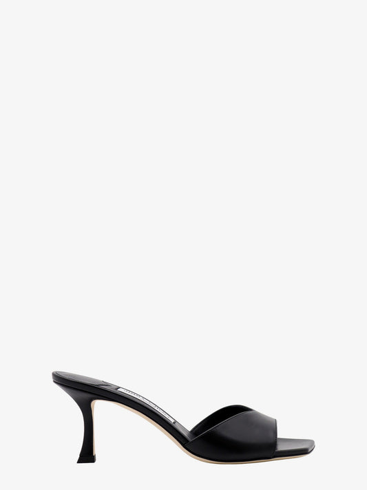 Jimmy Choo Women Skye 70 Leather Heel Sandals